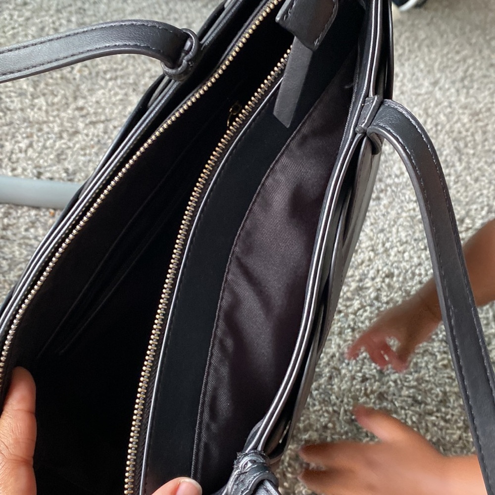 Nine West Black Shoulder Purse - Picture 7 of 14
